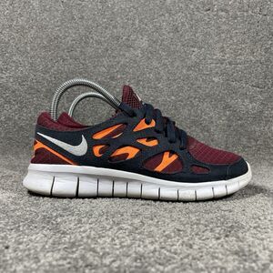 Nike Free Run 2 Maroon Athletic Running Shoes DM8915-600 Women's Size 7.5